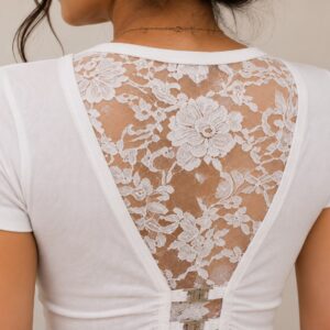Luna Lace Back Top - Image 6