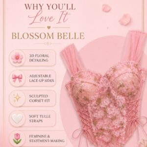 Blossom Belle Corset Top - Image 4
