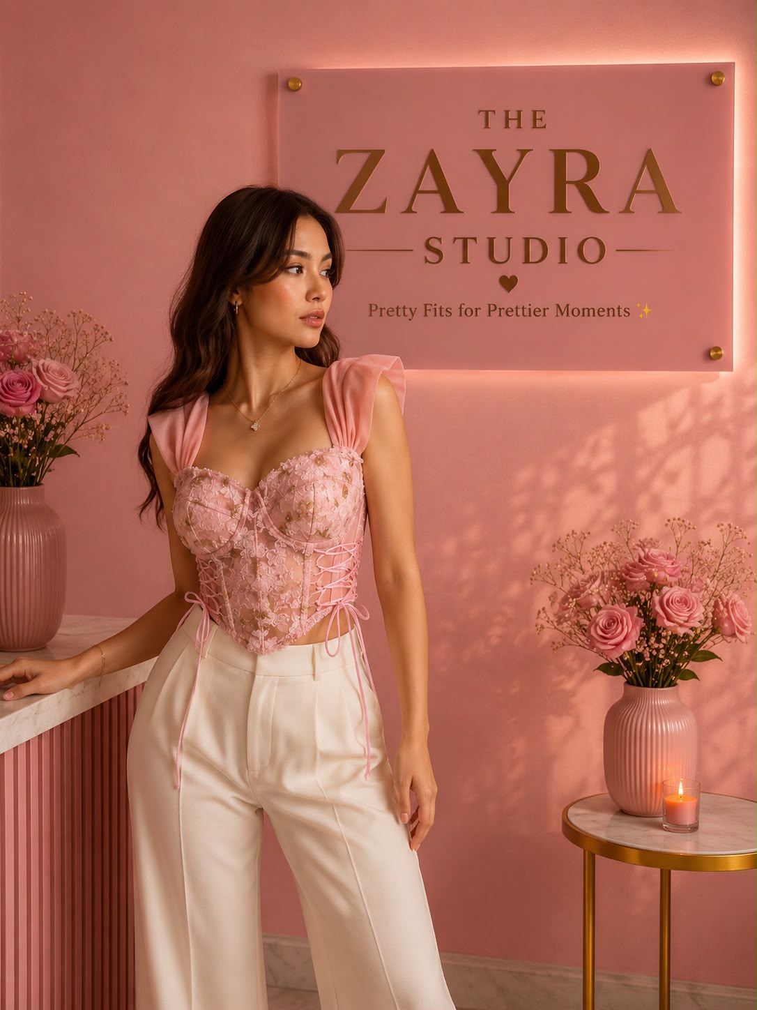 Blossom Belle Corset Top - Image 3