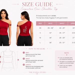 Serpentine One Shoulder Top - Image 6