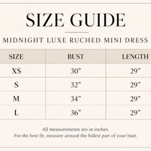 MIDNIGHT LUXE RUCHED MINI DRESS - Image 7