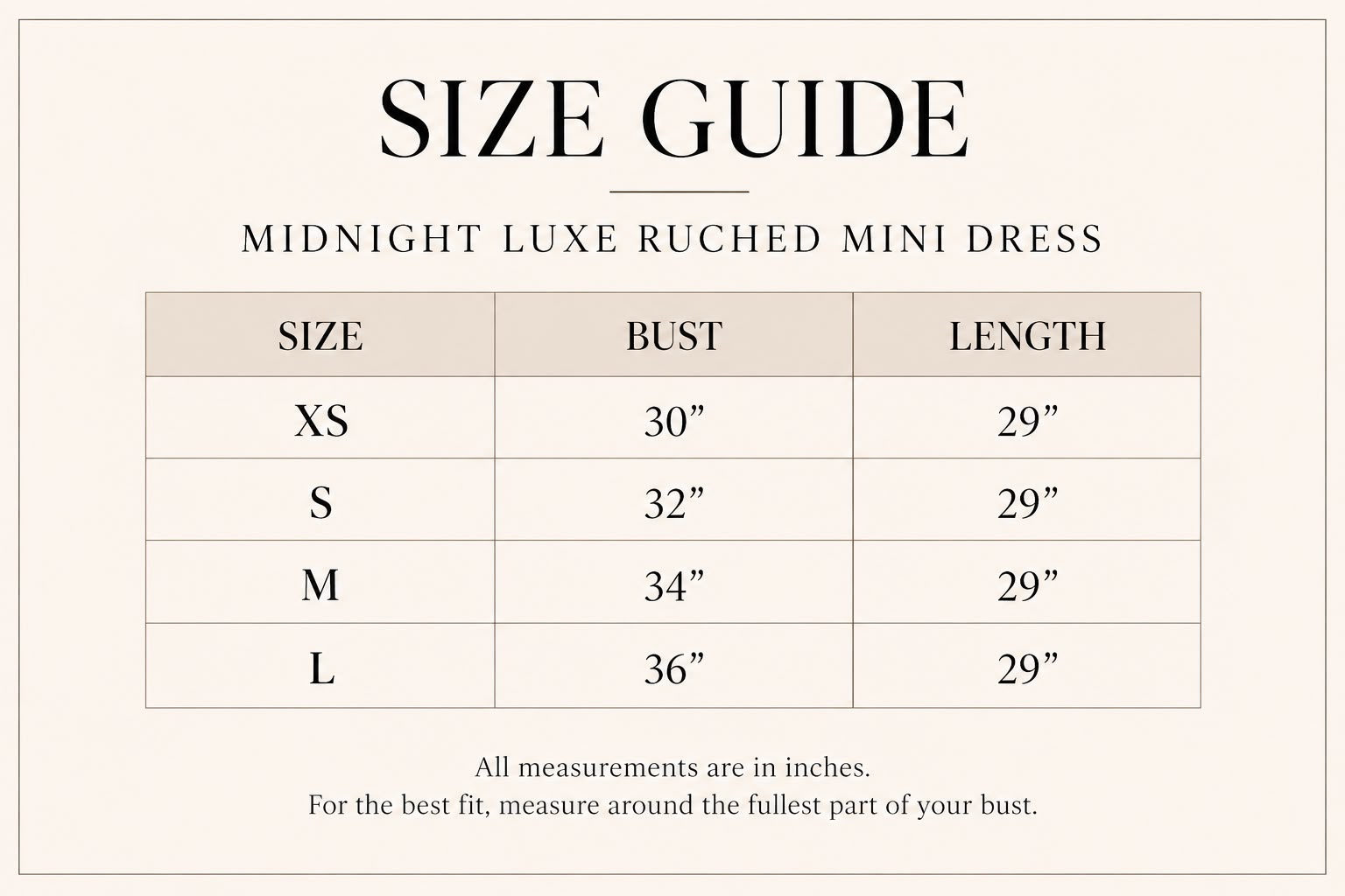MIDNIGHT LUXE RUCHED MINI DRESS - Image 7
