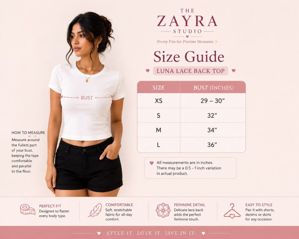 Luna Lace Back Top