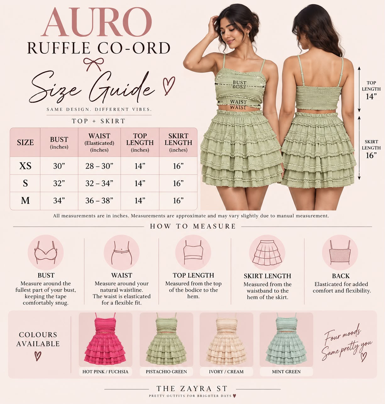 Aura Ruffle Co-ord (Skirt Top) - Image 14