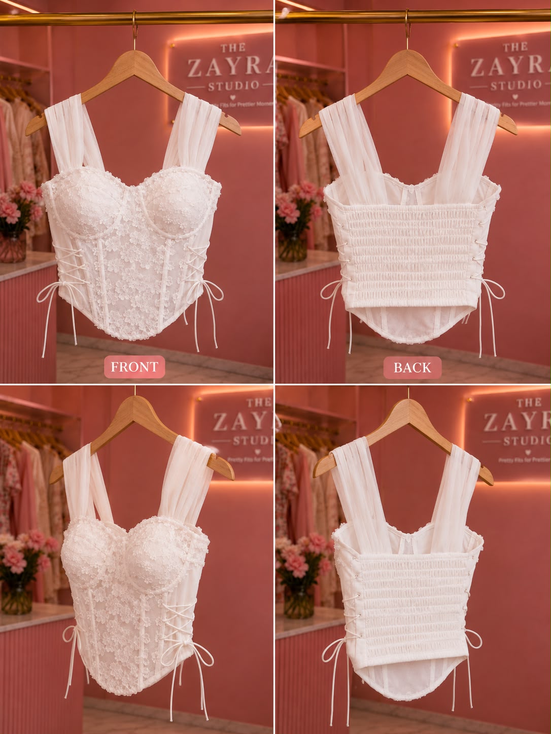 Blossom Belle Corset Top - Image 6