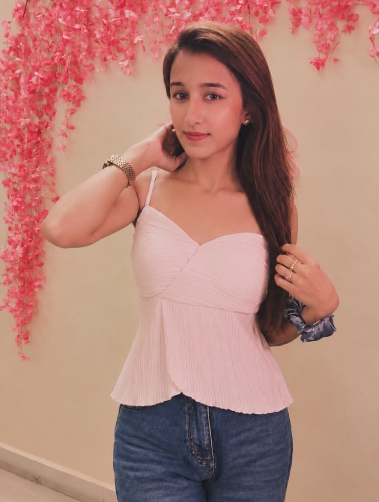 Pink Pleated Peplum Top