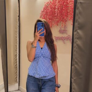 Blue Halter Top - Image 2
