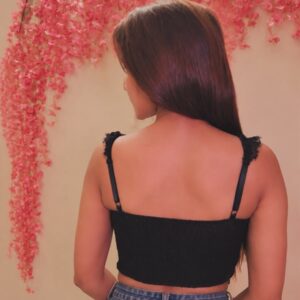 Bow Lace Corset Top - Image 3