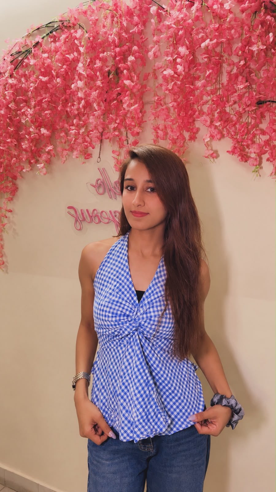 Blue Halter Top - Image 4