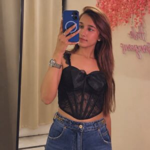 Bow Lace Corset Top - Image 2