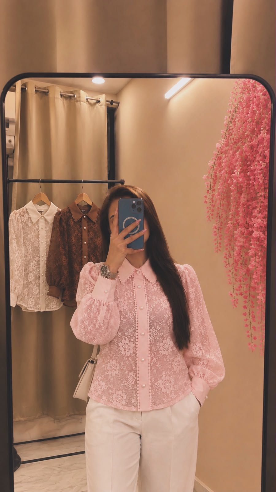 ROSE JARDIN EMBROIDERED SHIRT - Image 2
