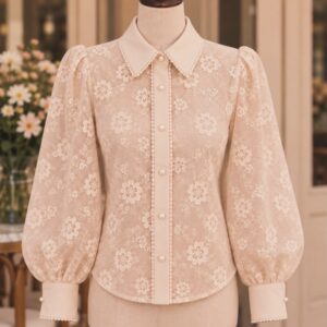 ROSE JARDIN EMBROIDERED SHIRT - Image 3