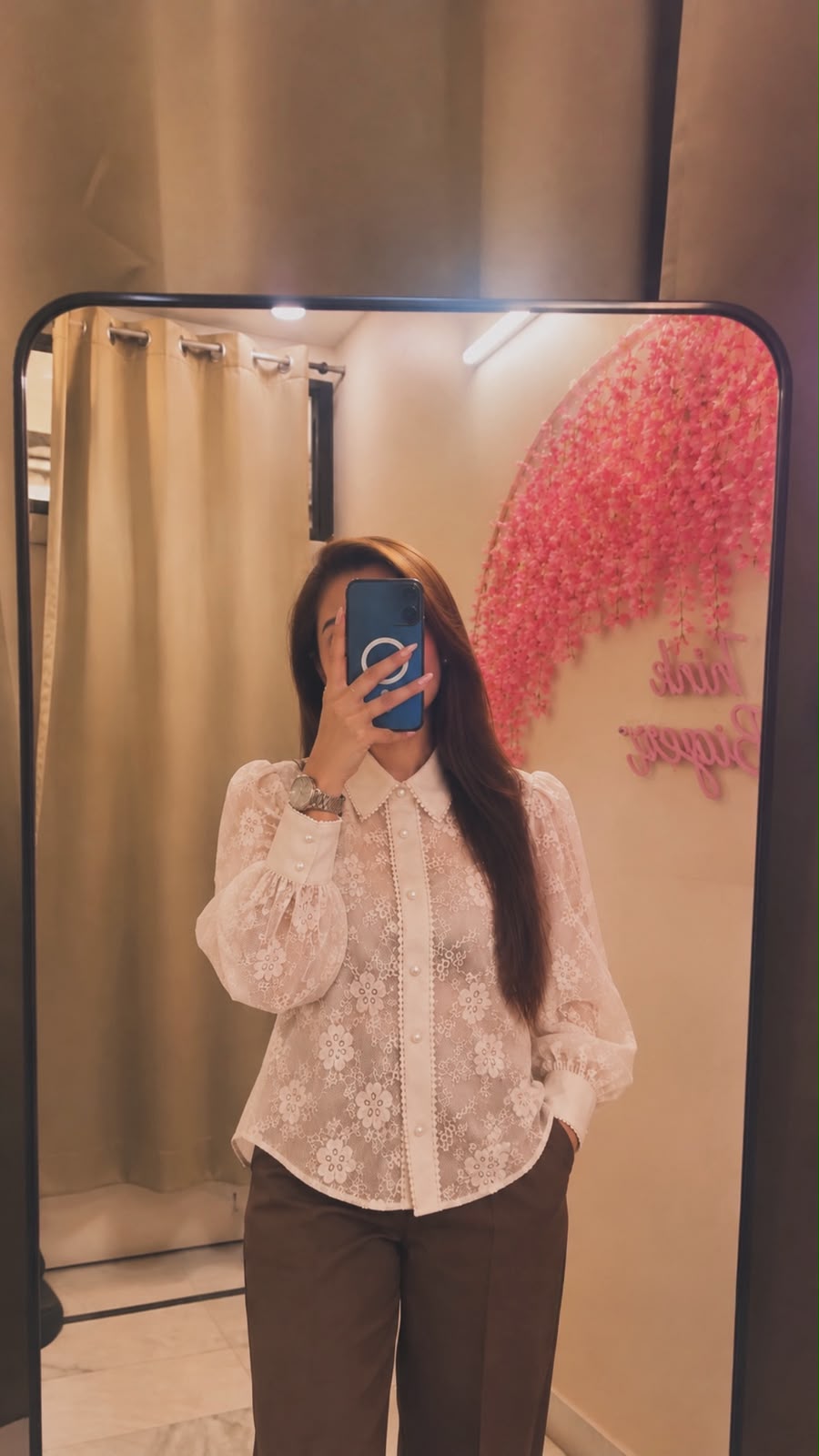 ROSE JARDIN EMBROIDERED SHIRT - Image 4