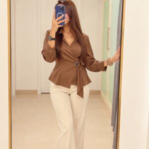 Aurelia Wrap Shirt - Image 2