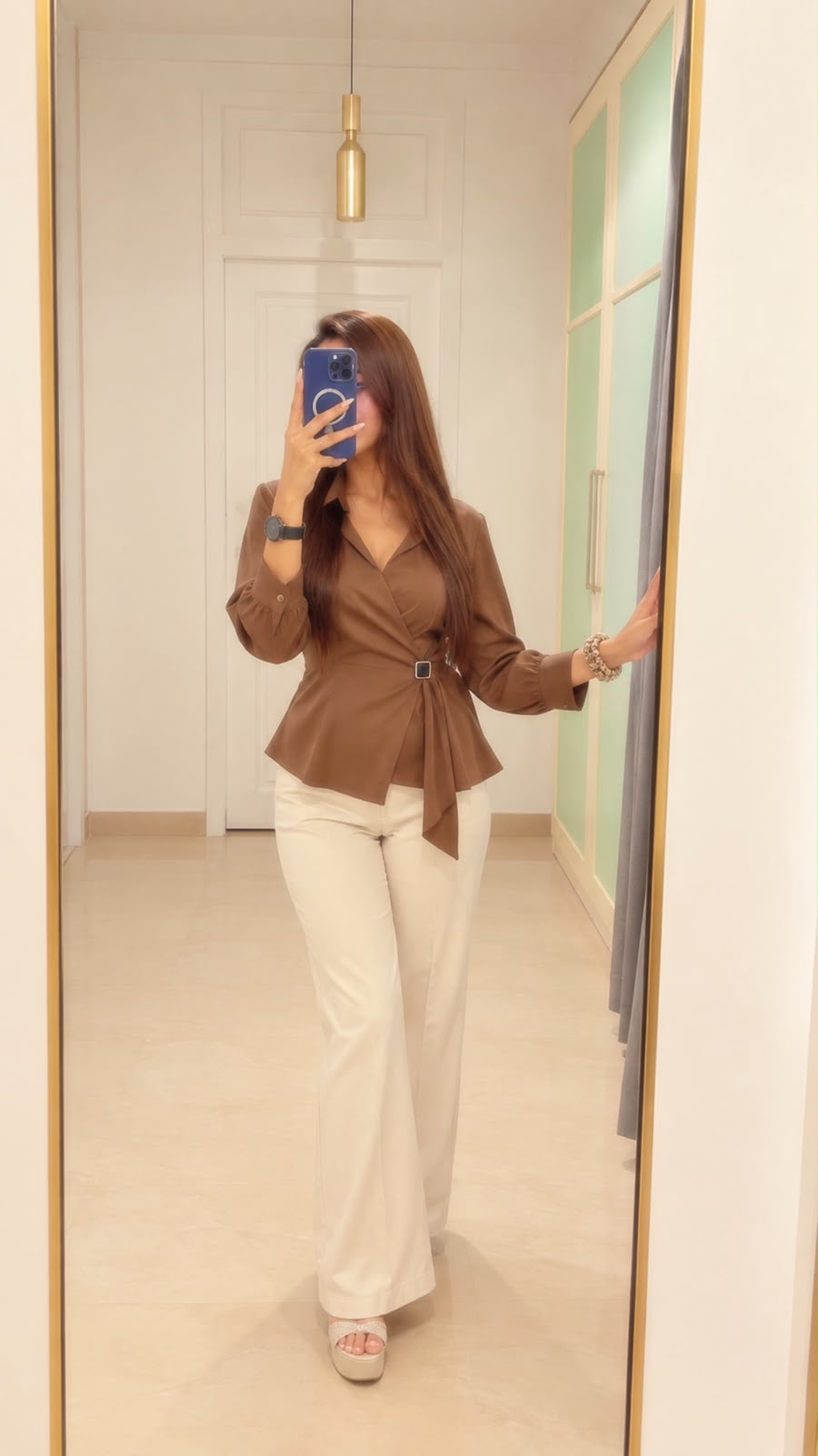Aurelia Wrap Shirt - Image 2