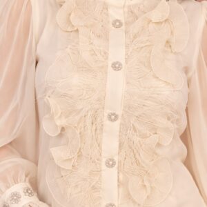 ELARA FEATHER SHIRT - Image 6