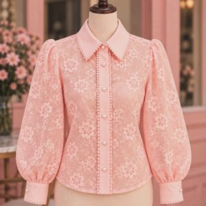 ROSE JARDIN EMBROIDERED SHIRT - Image 7