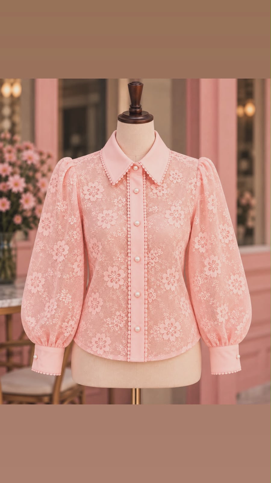 ROSE JARDIN EMBROIDERED SHIRT - Image 7