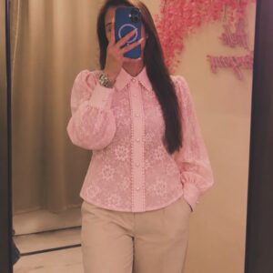 ROSE JARDIN EMBROIDERED SHIRT
