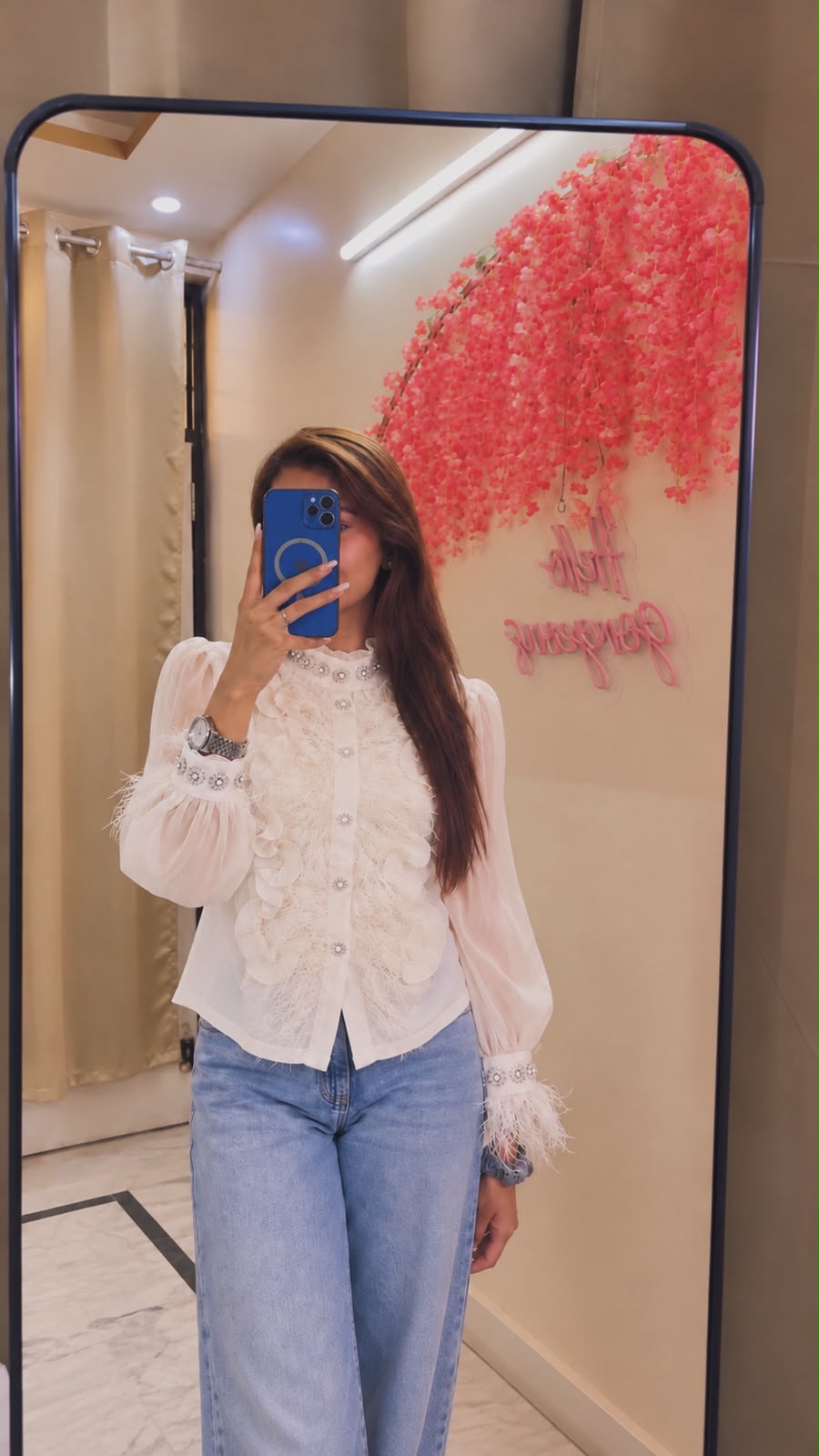 ELARA FEATHER SHIRT - Image 2