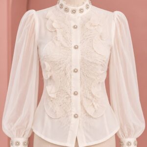 ELARA FEATHER SHIRT - Image 5